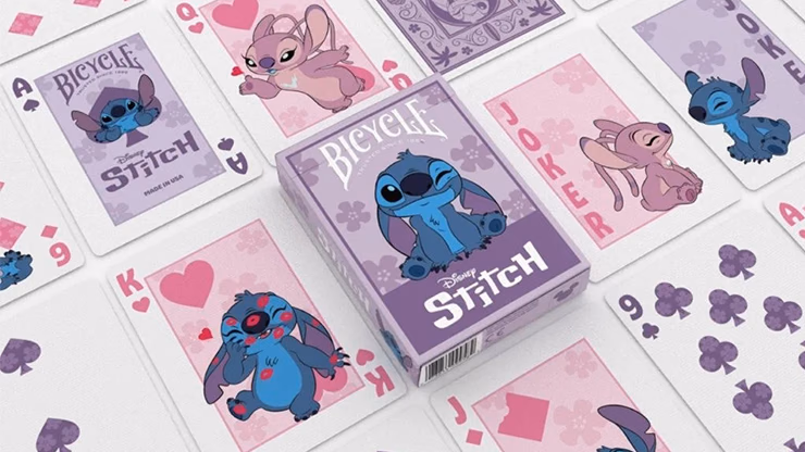 Bicycle Disney Stitch (Purple) Playing Cards by US Playing Card Co - thumbnail 5