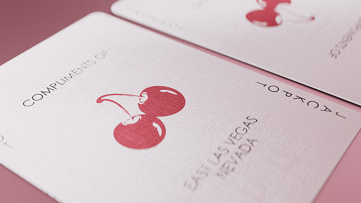 Cherry Casino (Flamingo Quartz Pink) Playing Cards By Pure Imagination Projects - thumbnail 4