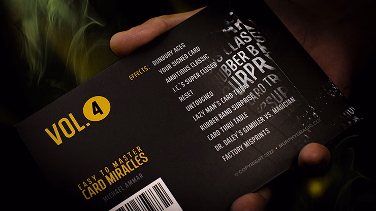 Easy to Master Card Miracles (Gimmicks and Online Instruction) Volume 4 by Michael Ammar - Trick - Image 2