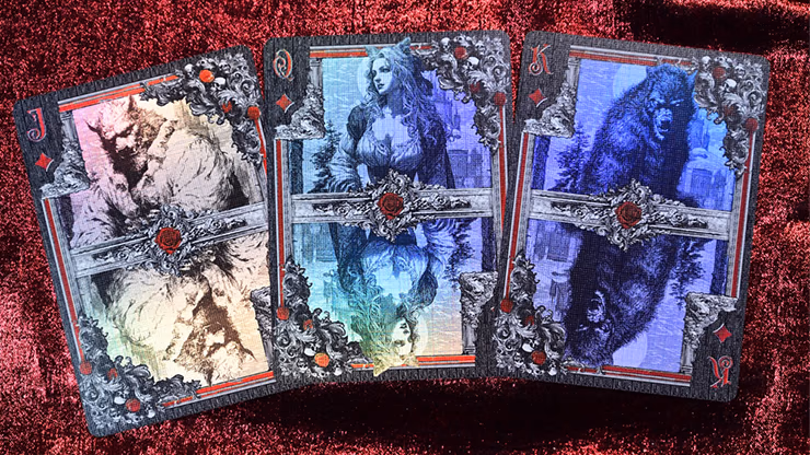 Trinity of Night - Werewolf HOLO Playing Cards by Evokad - thumbnail 4