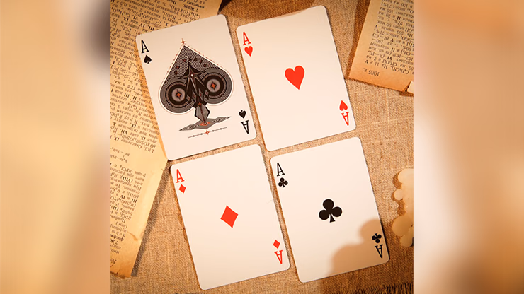 Mr. Black V2 (Red) Playing Cards - Image 2