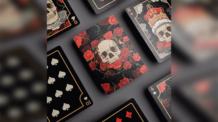 Skulls and Roses Playing cards - thumbnail 4