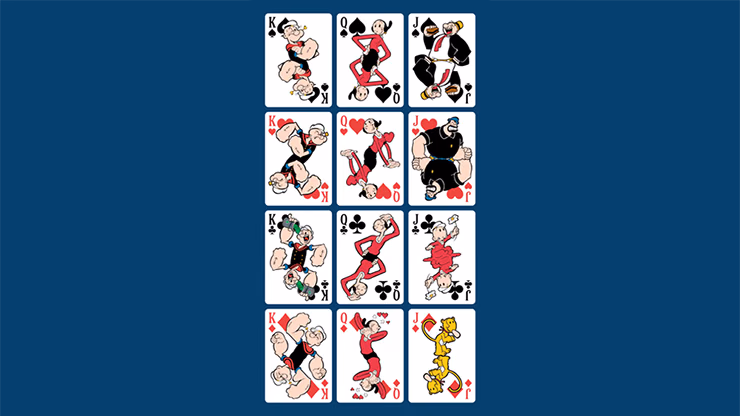 Bicycle Limited Edition Popeye The Sailor Man Playing Cards by Collectible Playing Cards - thumbnail 4