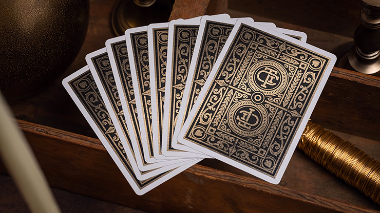 TCI Clubhouse (Black) Playing Cards - thumbnail 3