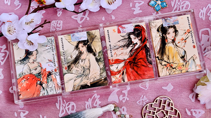 Four Beauties (XiShi) Playing Cards - thumbnail 6