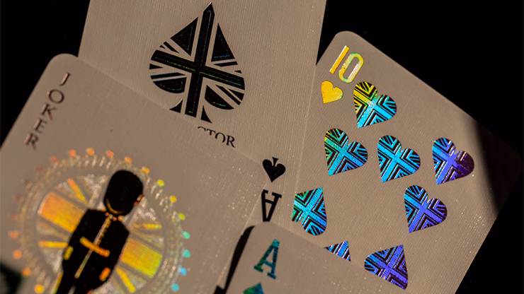 London Diffractor Double Metal Playing Card Set - thumbnail 4