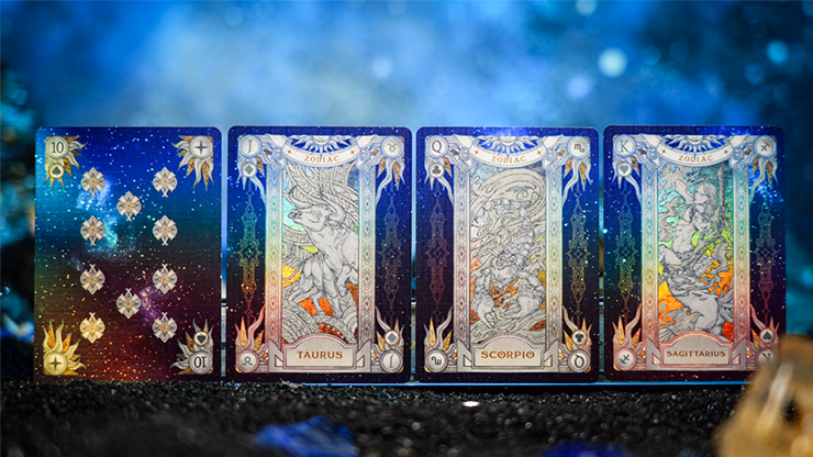 Zodiac (Astrology Chart) Luminous Edition Playing Cards by TCC - thumbnail 5