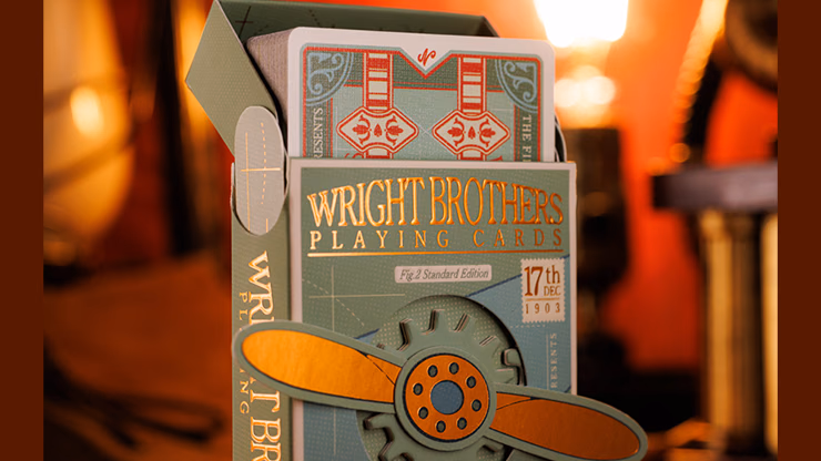 Standard Edition Wright Brothers (Fig. 2) Playing Cards - Image 2