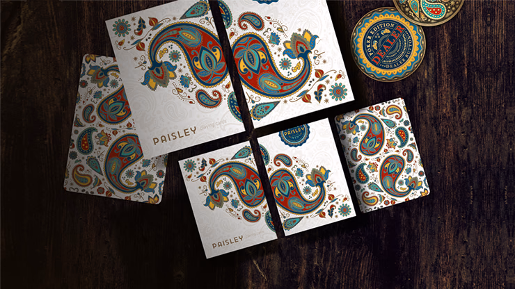 Paisley Poker Mini Playing Cards by Dutch Card House Company - thumbnail 4