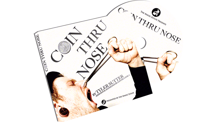 Coin Thru Nose by Tyler Sutter & The Magic Estate - Trick - thumbnail 4