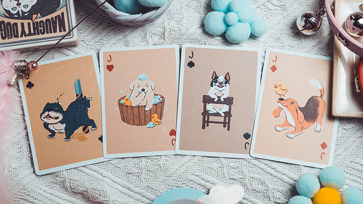 Naughty Dog Playing Cards by 808 Magic and Bacon Playing Card - Image 2