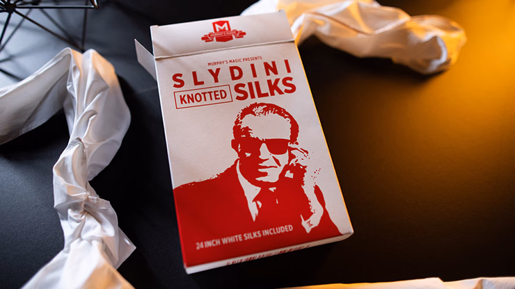 Slydini's Knotted Silks (White / 24 Inch) by Slydini & Murphy's Magic - Trick - thumbnail 4