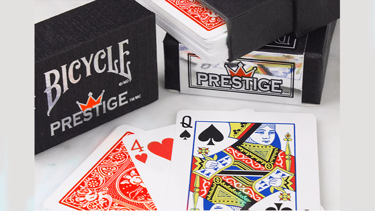 Cards Bicycle Prestige (Red) USPCC - Image 2