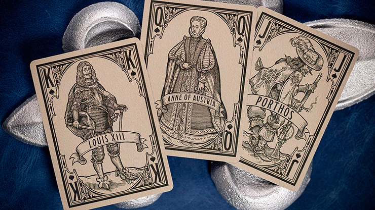 3 Musketeer Playing Cards by Kings Wild Project - thumbnail 4