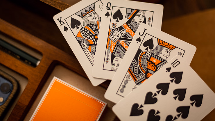 Lounge Edition in Hangar (Orange) by Jetsetter Playing Cards - thumbnail 5
