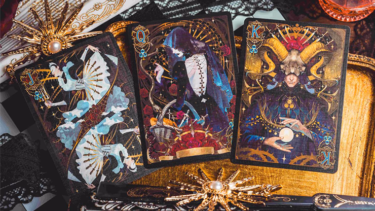 Silence V3 (Black) Playing Cards by KING STAR - thumbnail 3