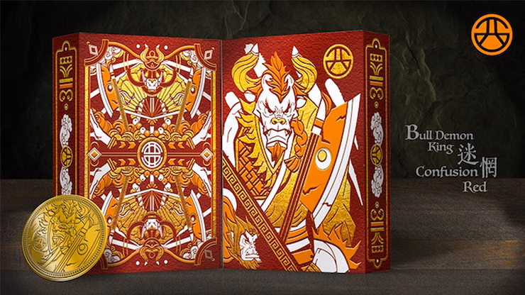 Bull Demon King Craft (Confusion Red) Playing Cards - thumbnail 5