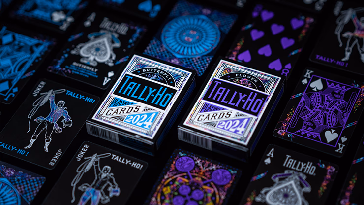 Tally-Ho 2024 (Butterfly) Playing Cards by US Playing Card Co - thumbnail 3