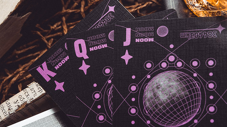 Moon (Black) Playing Cards - thumbnail 5