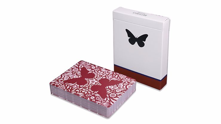 Butterfly Playing Cards Marked (Red) 3rd Edition by Ondrej Psenicka - Image 2
