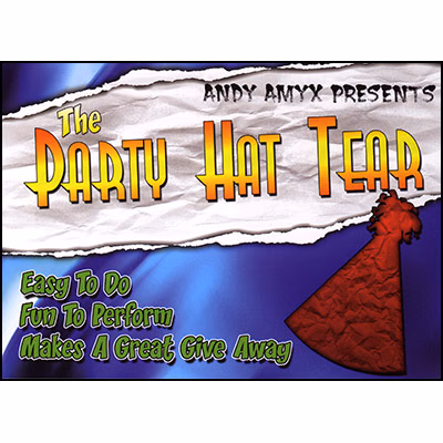 Hat Tear (Party Hat) by Andy Amyx - Trick - magic trick
