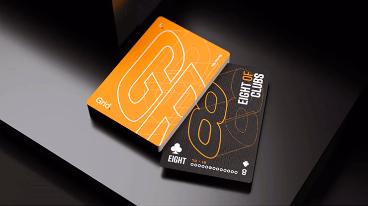 Grid Series Six- Typographic Playing Cards - thumbnail 3