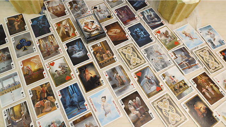 Limited Gilded Bicycle Cupid (Numbered Seal) Playing Cards - thumbnail 5
