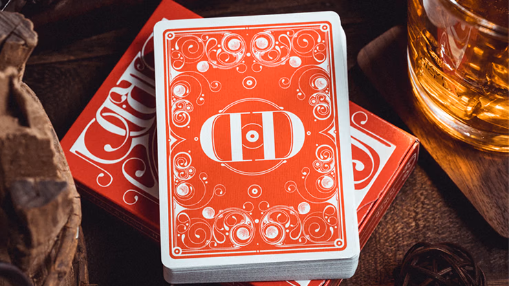 Smoke & Mirrors V8, Red (Deluxe) Edition Playing Cards by Dan & Dave - thumbnail 4