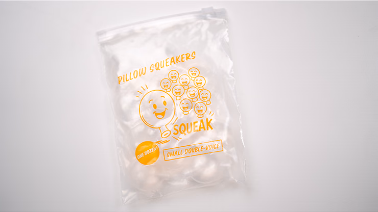 Pillow Squeaker Double Voice (12pk Small) by Murphys Magic - magic trick
