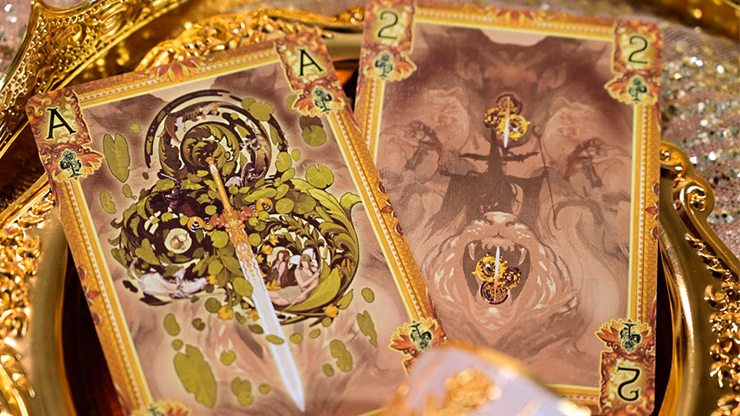 King Arthur V2 (Golden Dawn) Playing Cards by KING STAR - thumbnail 6