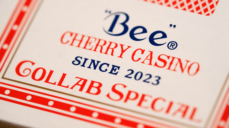 Limited Bee X Cherry (Red) Playing Cards - thumbnail 6