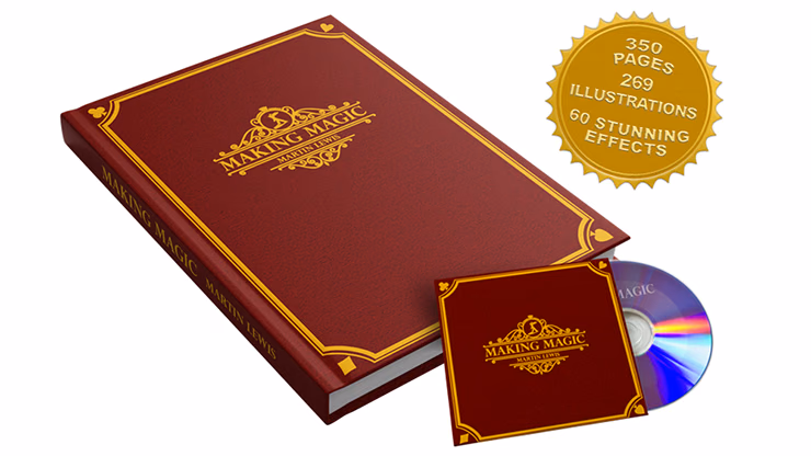 MAKING MAGIC BOOK by Martin Lewis - magic trick