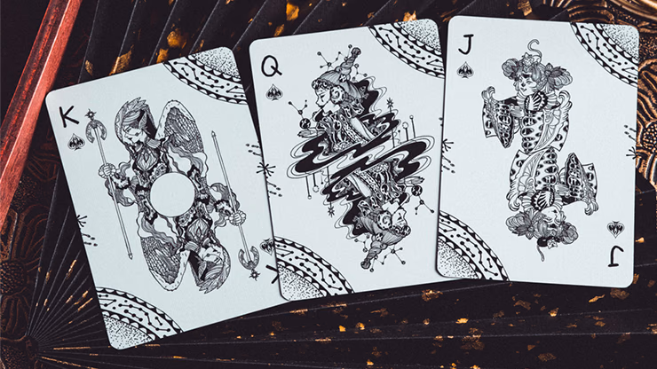 Twelve Imperial Symbols Playing Cards (Monochrome) by KING STAR - thumbnail 5