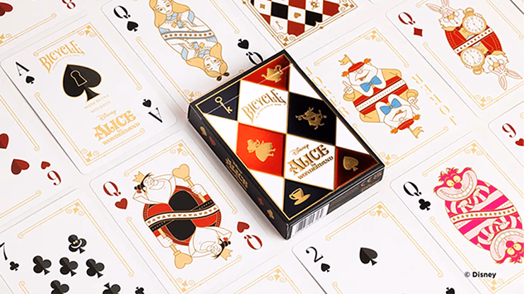 Bicycle Disney Alice in Wonderland Playing Cards by US Playing Card Co - thumbnail 4