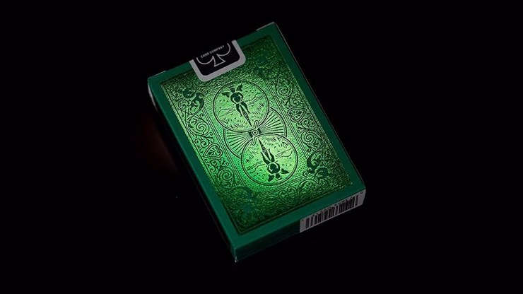 Bicycle Metalluxe Green Playing Cards by US Playing Card Co. - thumbnail 4