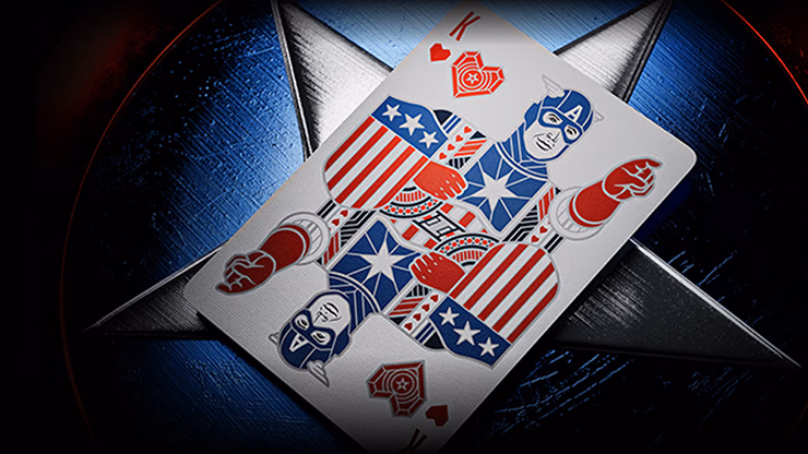 Captain America Playing Cards by theory11 - thumbnail 3
