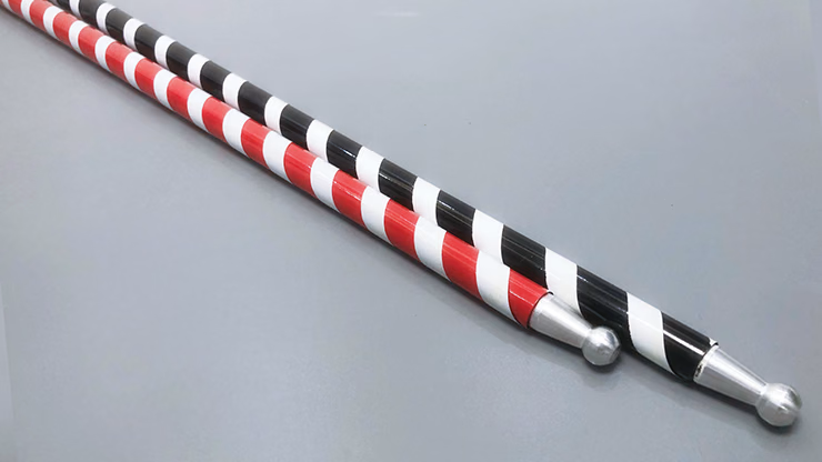 The Ultra Cane (Appearing / Metal) Red/ White Stripe by Bond Lee - Image 2