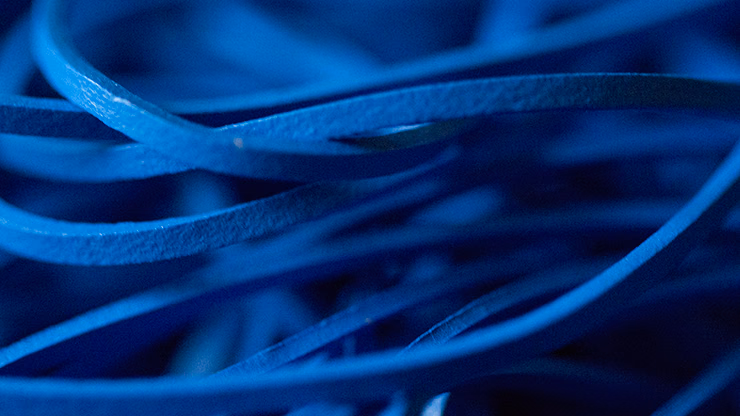 Joe Rindfleisch's SIZE 16 Rainbow Rubber Bands (Hanson Chien - Blue Pack) by Joe Rindfleisch - Image 2