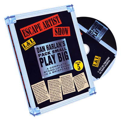 Harlan Escape Artist Show - DVD - magic trick