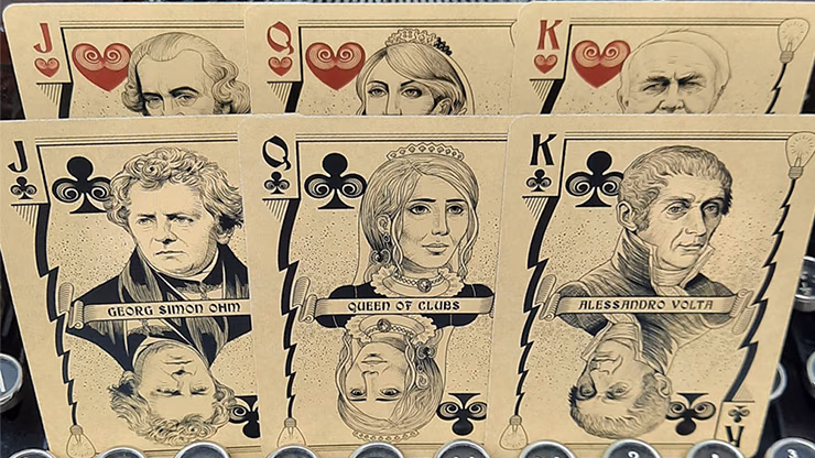 Bicycle Turn of the Century (Electricity) Playing Cards - thumbnail 3