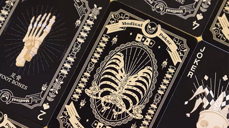 Medical Poker (Black) Playing Cards - thumbnail 4