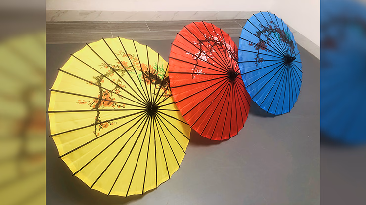 Dragon Parasol BLUE by LY & MS Magic - Image 2