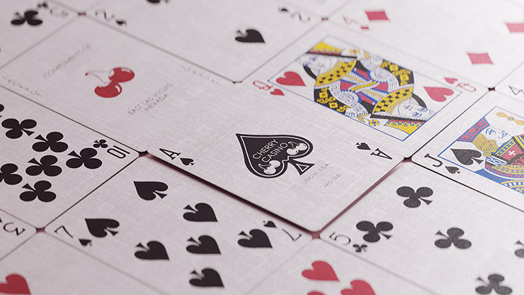 Cherry Casino (Flamingo Quartz Pink) Playing Cards By Pure Imagination Projects - thumbnail 5