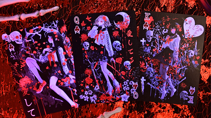 Crimson Maple Playing Cards by Evokad - thumbnail 4