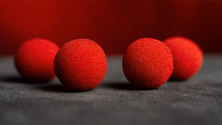 Magic Sponge Balls 50PK RED 1.5" by Murphy's Magic - thumbnail 3