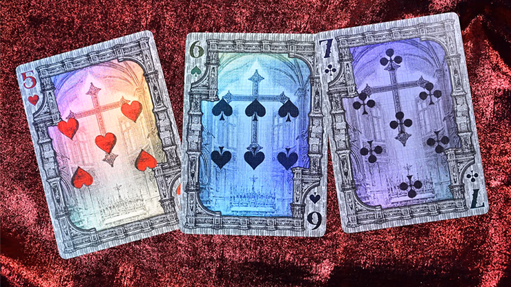 Trinity of Night - Demon Hunter HOLO Playing Cards by Evokad - thumbnail 4