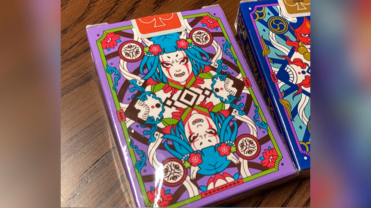 Bicycle Yaksha Hannya Playing Cards by Card Experiment - Image 2