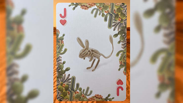 Gilded Bicycle Balloon Desert Playing Cards - thumbnail 3