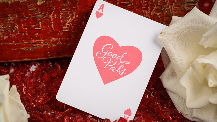Good Pals Valentine's Pink Playing Cards - thumbnail 4