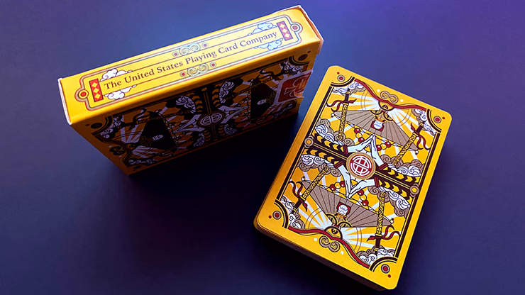 Bicycle Wukong Rebellion (Yellow) Playing Cards - thumbnail 4